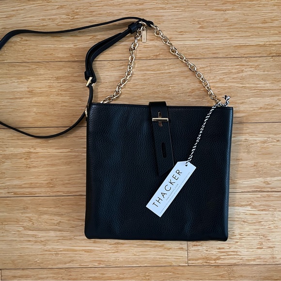 Thacker Handbags - Thacker Leather Chain Crossbody